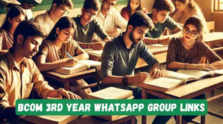 Bcom 3rd Year Whatsapp Group Links